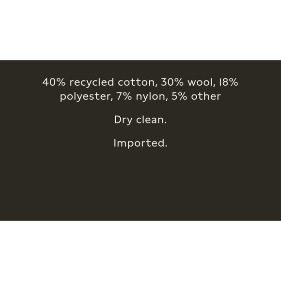 Banana Republic Wylder Straight Tweed Pant Trouser Cuffed Sz 8P Blackstone Twill - Picture 15 of 16